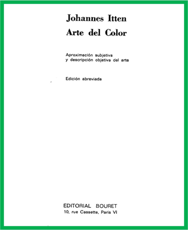 arte del color johannes itten